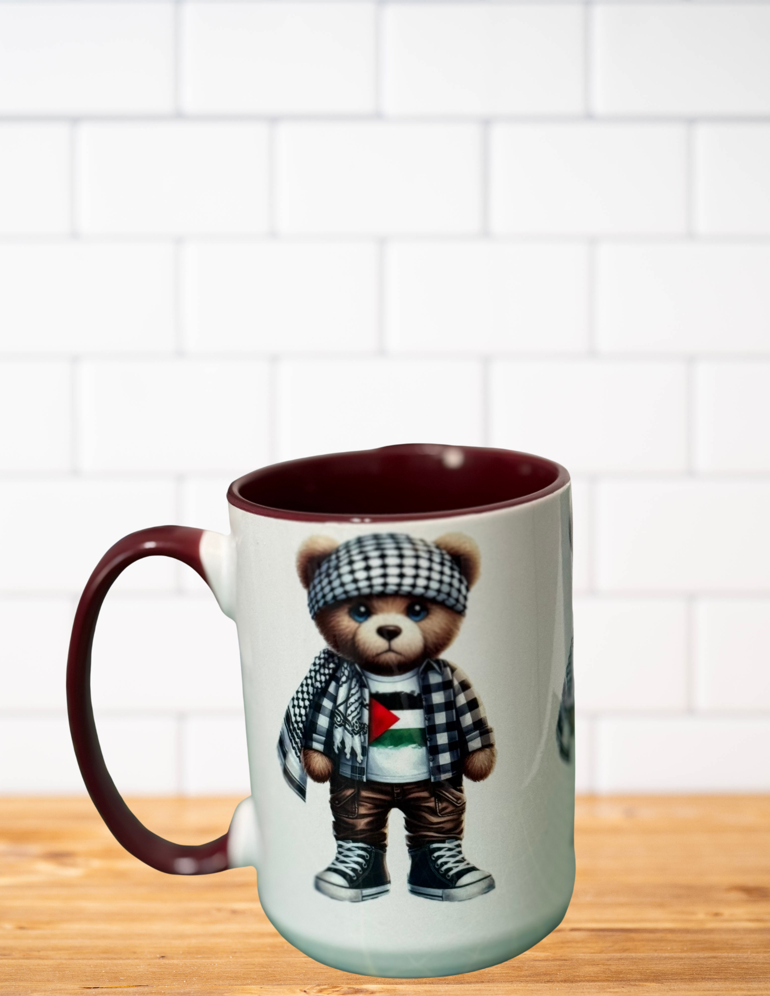 PALESTINE KEFFIYEH MUG 11OZ.